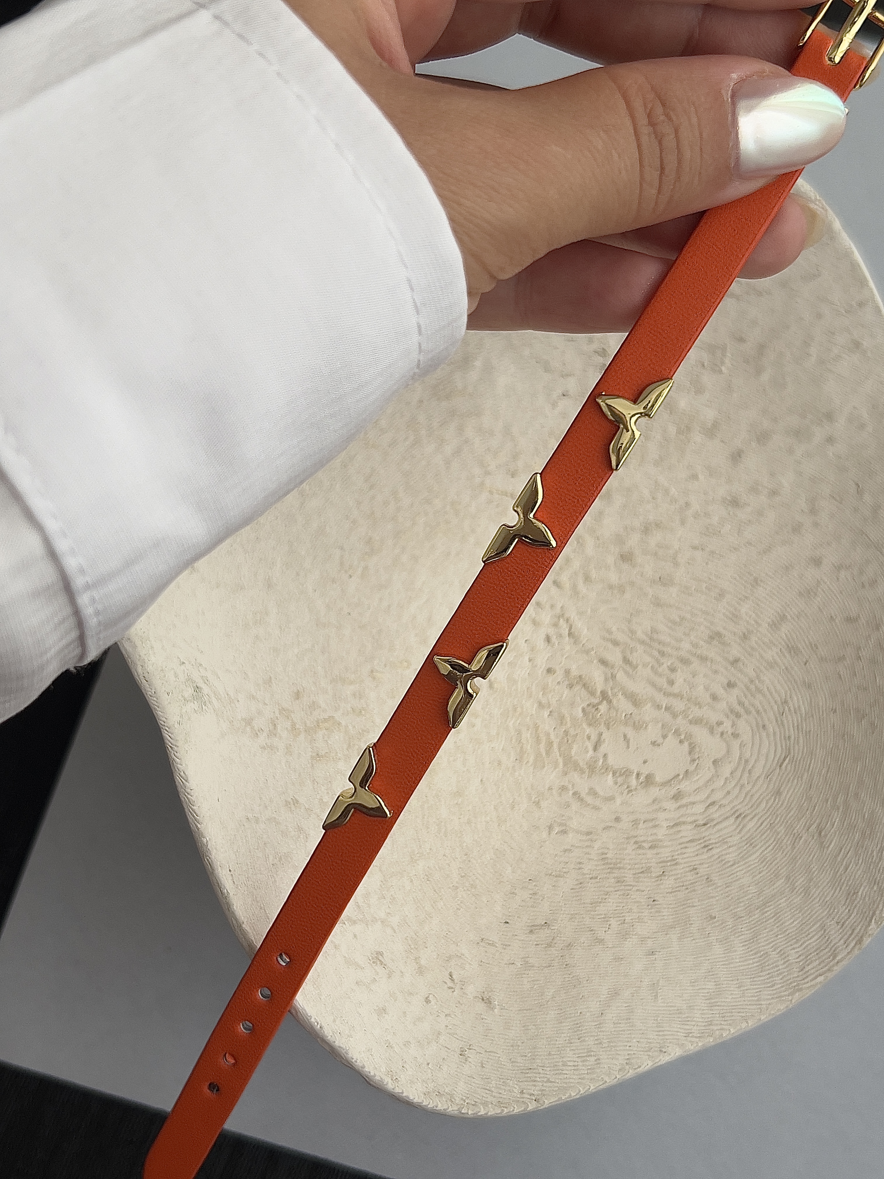 دستبند زنانه چرمی پروانه | دستبند بند چرمی با پلاک پروانه طلایی استیل عنوان انگلیسی  تصویر محصول  کلیک کنید  فرمت های مجاز: JPG, PNG, GIF, WEBP, HEIC انتخاب دسته‌بندی  قیمت (تومان)  قیمت پیش از تخفیف (تومان)  پیشنهاد ویژه محدودیت تعداد سفارشات  موجودی   موجودی نامحدود بارکد شناسه محصول  ویژگی‌های ارسال   مشخصات محصول   سایر دسته‌بندی‌ها و برند   انتخاب سایر دسته‌بندی‌ها  انتخاب برند  انتخاب برچسب‌ها  مشخصات تکمیلی   تنوع‌ها   توضیحات   سئوی محصول   نقد و بررسی   ثبتثبت و بازگشتثبت و ایجاد جدید جدید